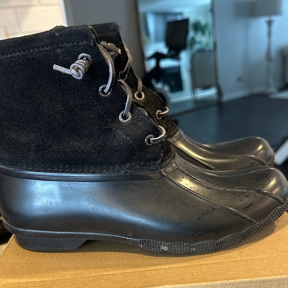 Sperry Black Winter & Rain Boots